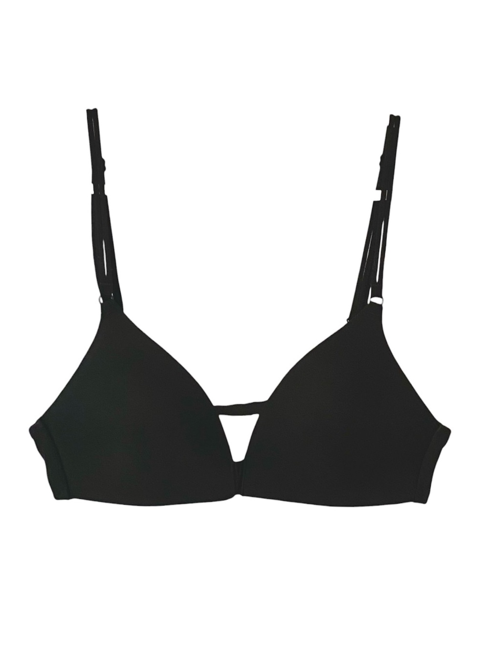 VICTORIA’S SECRET satin no-wire convertible bra